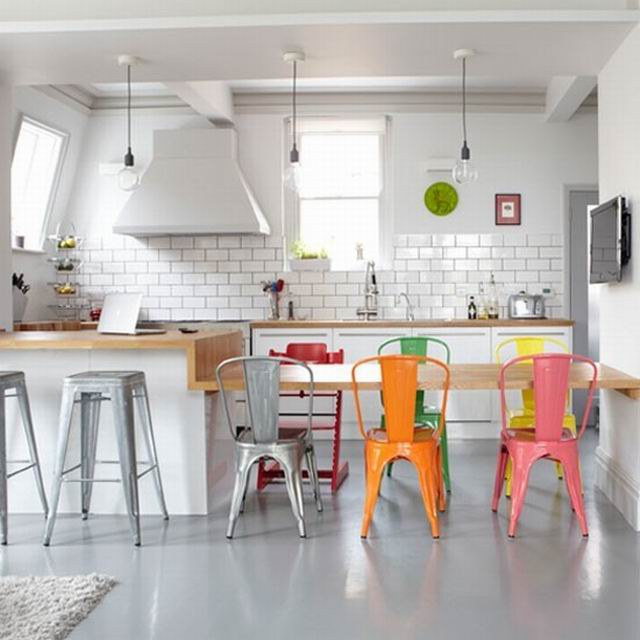 Csináld magad: színes székek az étkezőben Feng shui trend Csináld magad: színes székek az étkezőben Feng shui trend